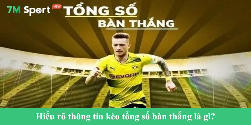 Hiểu rõ thông tin kèo tổng số bàn thắng là gì?